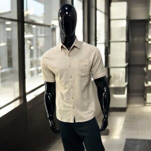 Camisa MC Tricot Bolso