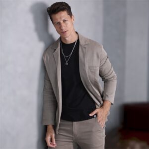 Blazer Texturizado Slim