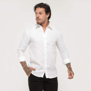 Camisa Linho Red Feather